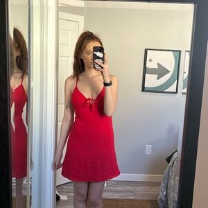 Red Mini Dress